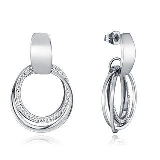 Viceroy Timeless steel Orecchini with zircons Chic 75279E01000