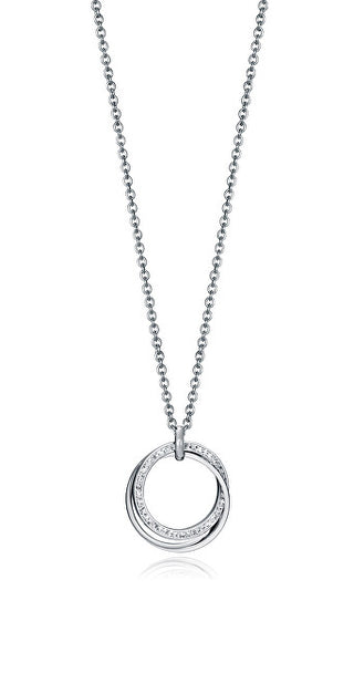 Viceroy Collana In Acciaio Senza Tempo Con Zirconi Chic 75279C01000