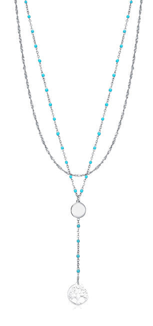 Viceroy Collana In Acciaio Senza Tempo Albero Della Vita Bacio 1390C01000