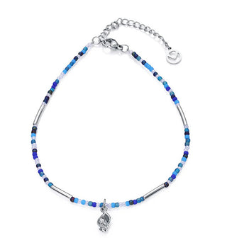 Viceroy Catena Per Gamba In Acciaio Con Perline Kiss 14172T01013