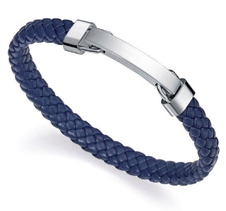 Viceroy Bracciale Da Uomo In Pelle Con Dettaglio In Acciaio Air 15109P01013