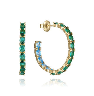 Viceroy Shiny gold-plated Orecchini with zircons Elegant 13190E100-39