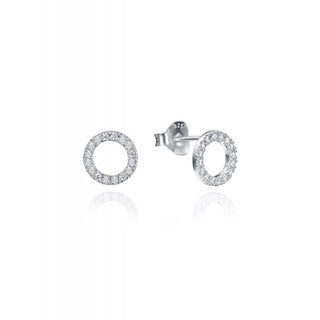 Viceroy Silver Earrings With Zirconia Classic Rings 71038E000-38 