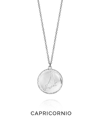 Viceroy Collana In Argento Segno Capricorno Horoscopo 61014C000-38C