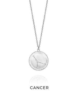 Viceroy Collier en argent signe Cancer Horoscope 61014C000-38Ca 