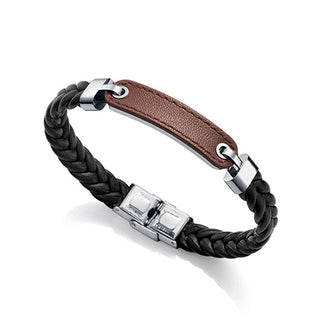 Viceroy Elegante Bracciale In Pelle Da Uomo Magnum 15108P01011