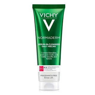 Vichy Cleansing serum per daily skin peeling Normaderm (Serum-In-Cleanser Daily Peeling) 125 ml