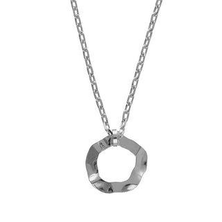 Victoria Cruz Delicata Collana In Argento Per Donna Essence A4632-Hg