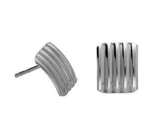 Victoria Cruz Orecchini A Bottone In Argento Decenti Connect A4644-Ht