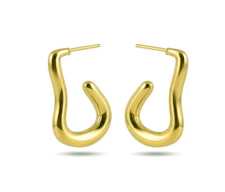 Victoria walls Designer gold-plated steel Orecchini VWE260817G
