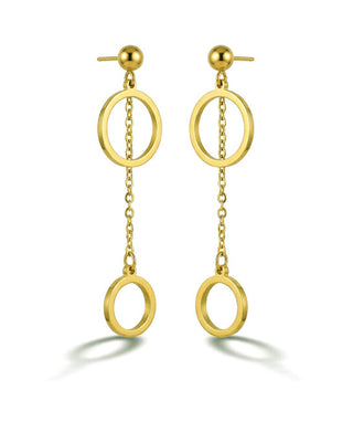 Victoria walls Long gold-plated Orecchini Gold Auréole VWE260592G