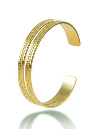 Victoria walls Double solid Bracciale Aurevia Gold VWB260667G