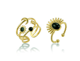 Victoria walls Charming set of gold-plated rings VWS260861G (2x Anello)