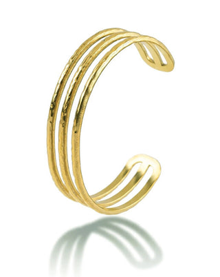 Victoria walls Triple solid Bracciale Elunéa Gold VWB260665G