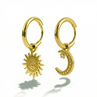 Victoria walls Gold-plated 2-in-1 Orecchini with pendants VWE260736G