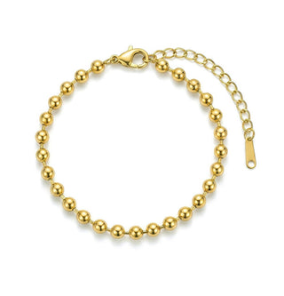 Victoria walls Gold-plated ball Bracciale Velarise Gold VWB260828G
