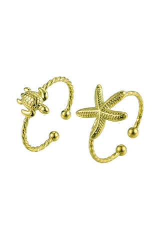 Victoria walls Set of gold-plated rings VWS260859G (2x Anello)
