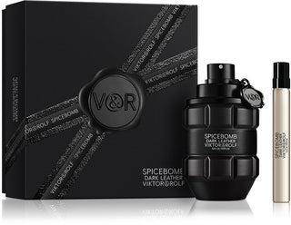 Viktor & rolf Spicebomb Dark Leather set de regalo EDP 90 ml una miniatura EDP 10 ml