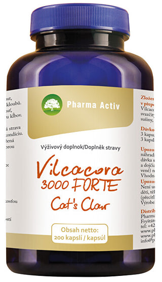 Pharma Activ Vilcacora 3000 Forte Uncaria 200 Capsule