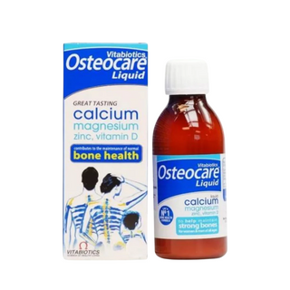 Vitabiotics Osteocare Calcio Magnesio Vitamina D Zinco Sciroppo per la salute delle ossa 200 ml