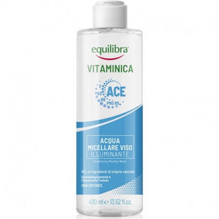 Equilibra Vitaminica Ace Água Micelar Iluminadora para o Rosto 400 Ml 