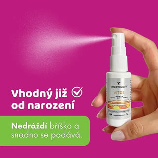 Vegetology VitD3 Vitashine 1000 IU spray 20 ml