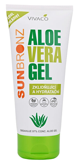 Vivaco Aloe vera 97% cooling gel 200 ml