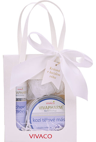 Vivaco Gift bag of cosmetics con goat milk
