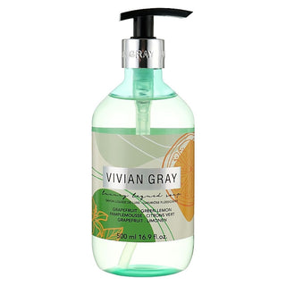 Sabonete Líquido de Limpeza Toranja e Limão Verde Moderno Vivian Gray 500 ml