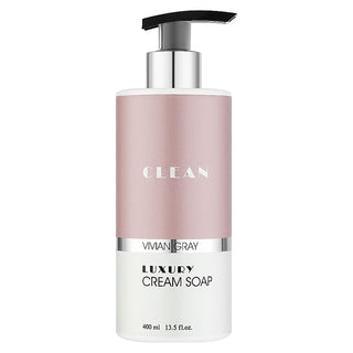 Vivian Gray, Pastel Moderno Clean, baunilha e patchouli, limpador, sabonete líquido, 400 ml
