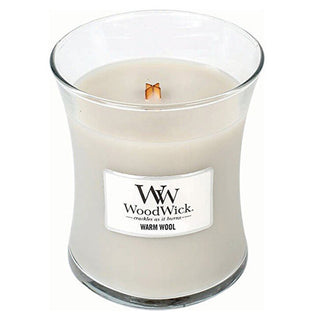 Woodwick Scented candle vase Warm Wool 275 g