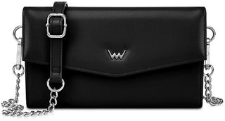 Vuch Portafoglio A Tracolla Da Donna Bessy Nero