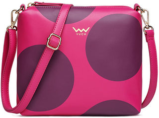 Vuch borsa a tracolla da donna Coalie Big Dot Raspberry