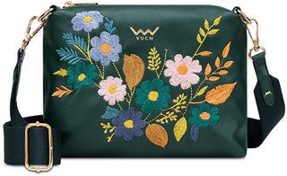 Vuch Dámská crossbody kabelka Coalie Flowers Green