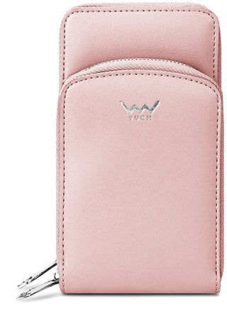 Vuch Portafoglio a tracolla da donna Rosia Rosa Chiaro