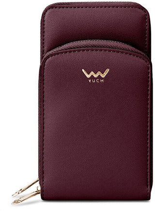 Vuch Portafoglio crossbody da donna Rosia Bordeaux scuro