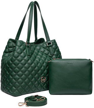 Vuch borsa da donna Roselda Classy Green 2 in 1