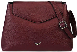 Vuch borsa in pelle da donna Veyra Wine Red