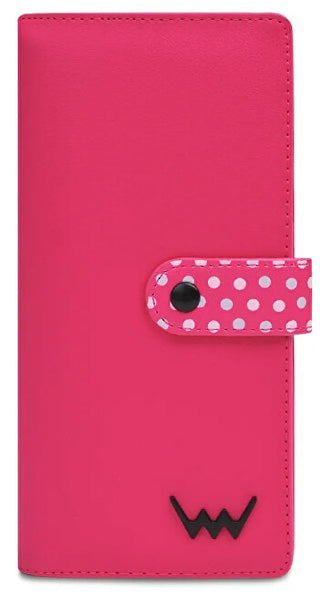Vuch portafoglio da donna Hermione Dot Dark Pink
