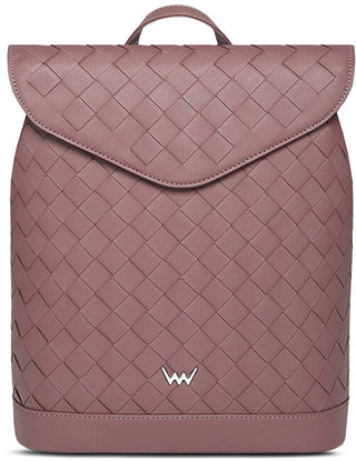 Vuch zaino da donna Joanna Intrecciato Dusty Pink