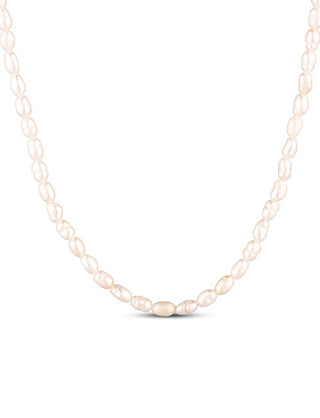Vuch da donna Collana made of real pearls Mireya Silver