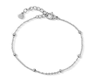Vuch Minimalista bracciale in acciaio Silver Fantin