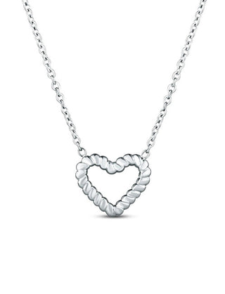 Vuch Delicate Arisca Silver Heart Collana