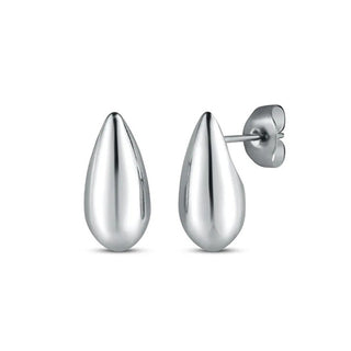 Vuch Tear drop steel Orecchini Lurea Silver