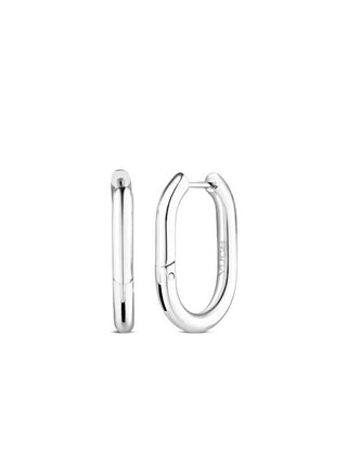 Vuch Steel oval Orecchini Alira Silver