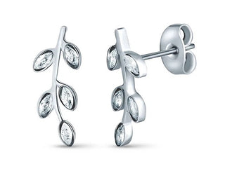 Vuch Charming steel Orecchini con zircons Zotia Silver