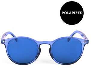 Vuch Occhiali Da Sole Polarizzati Blu Sottili Mitzi