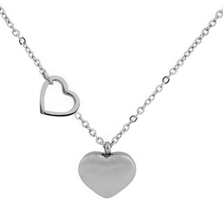 Vuch Collana Romantica In Acciaio Inlove Silver