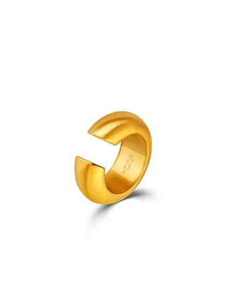 Vuch Distinctive single gold-plated Orecchino Mirn Gold