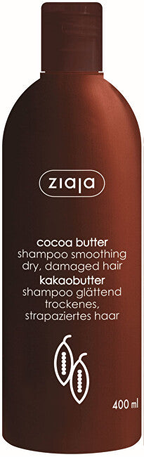 Ziaja Shampoo Lisciante Per Capelli Secchi E Danneggiati Burro Di Cacao 400 Ml unico